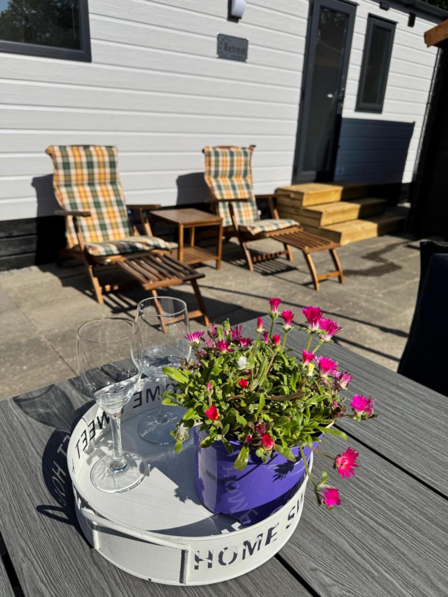 Prachtig Chalet Zonnestraal Westerland Exterior foto